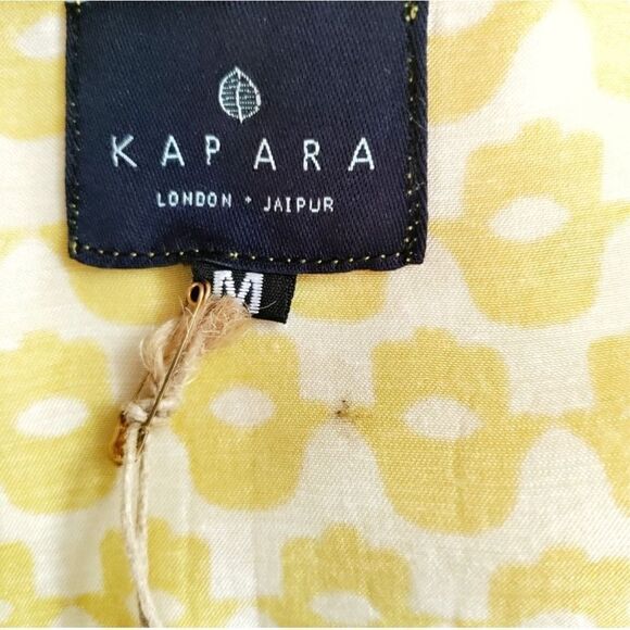 KAPARA LONDON HASMA PRINT BEACH SHIRT COVER UP SIZE M NEW WITH TAGS - Picture 8 of 9
